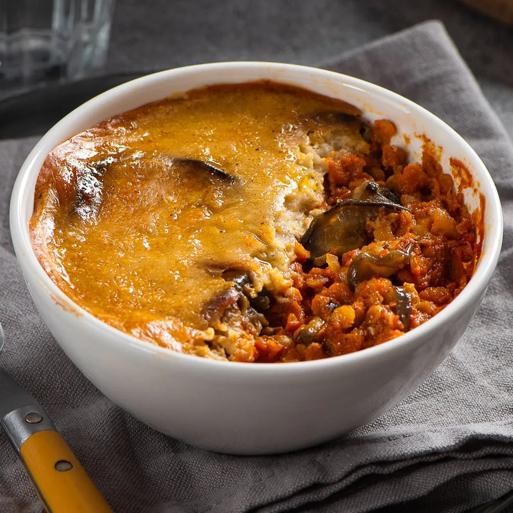 [MCVE009] Vegetarian moussaka