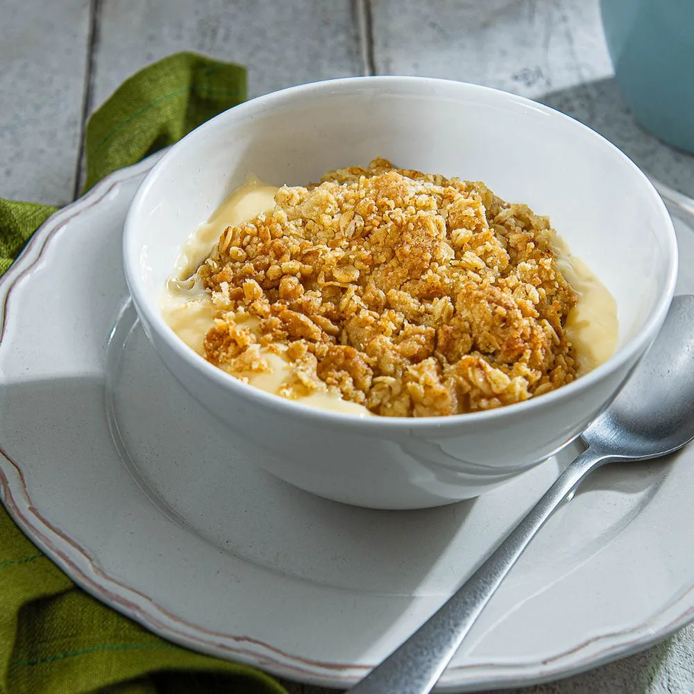 [DESS005] Orchard apple crumble