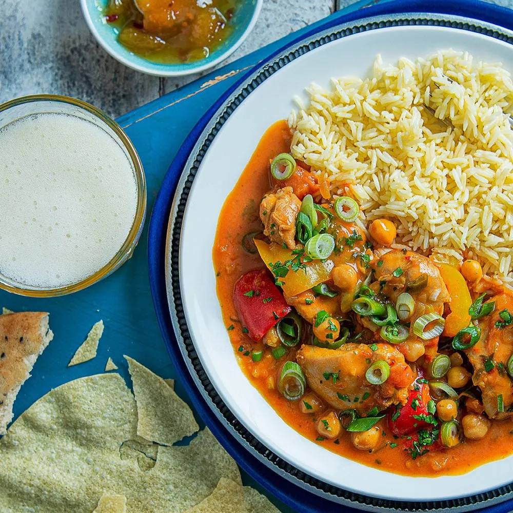 [MCCH002] Chicken curry with rice